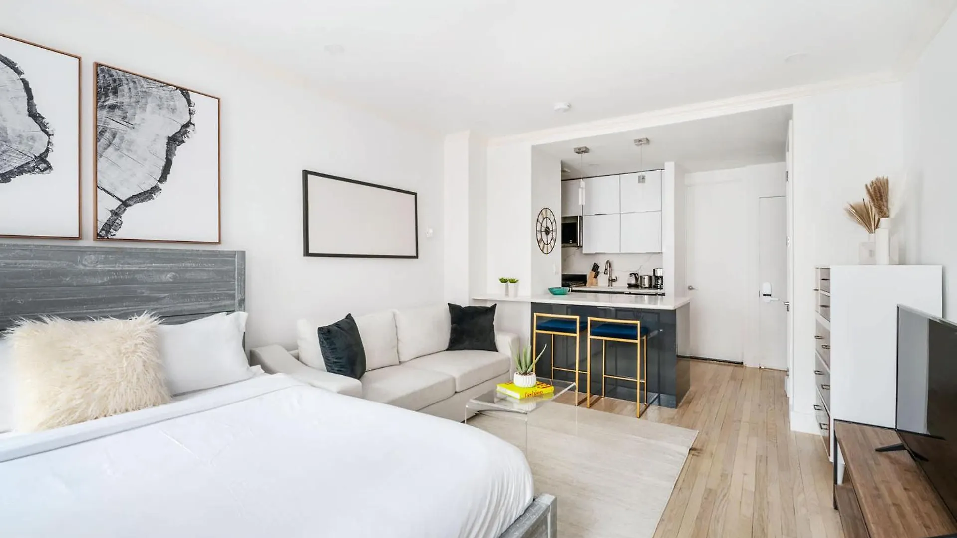 1597-10 New Studio Upper East Side W&D In Unit Nowy Jork Apartament